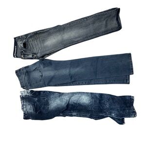 Weatherproof Men's Straight Jeans - Black, Gray, and Blue
